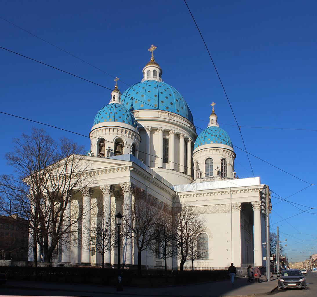 Троицкий собор измайловского полка в петербурге