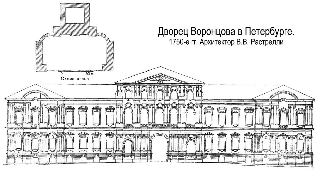 Воронцовский дворец – величественный памятник в Санкт-Петербурге..  Обсуждение на LiveInternet - Российский Сервис Онлайн-Дневников