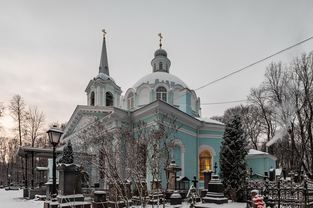 храм на смоленском кладбище